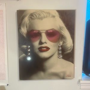 marilyn monroe hollywood legend canvas
